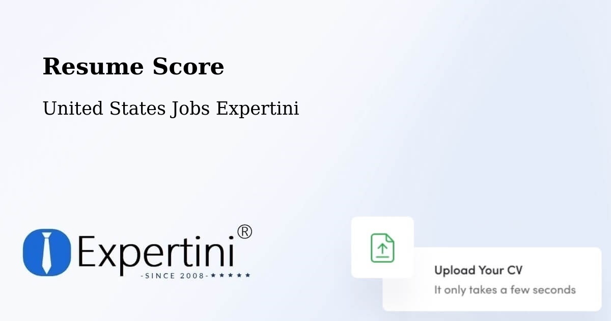 Resume Score & Job Description Match Tool – Boaz - United States Jobs Expertini
